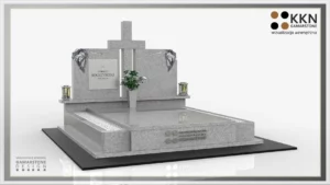 Nagrobek granitowy podwójny