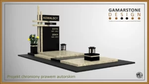 Nagrobek granitowy pojedynczy Celestion II