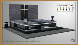 Nagrobek granitowy podwójny Colorrado