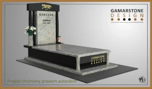 Nagrobek granitowy pojedynczy Eleba