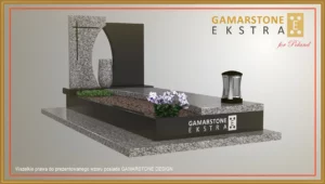 Nagrobek granitowy pojedynczy EXTRA 003
