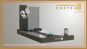Nagrobek granitowy pojedynczy EXTRA 004