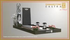 Nagrobek granitowy pojedynczy EXTRA 009