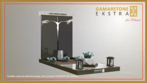 Nagrobek granitowy pojedynczy EXTRA 013