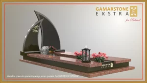 Nagrobek granitowy pojedynczy EXTRA 015