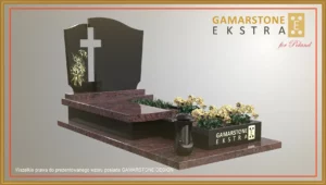 Nagrobek granitowy pojedynczy EXTRA 016
