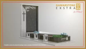 Nagrobek granitowy pojedynczy EXTRA 017