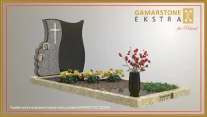Nagrobek granitowy pojedynczy EXTRA 018