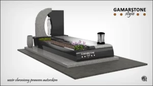 Nagrobek granitowy pojedynczy STYLE 004