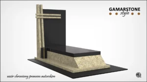 Nagrobek granitowy pojedynczy STYLE 005
