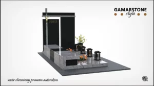 Nagrobek granitowy pojedynczy STYLE 009
