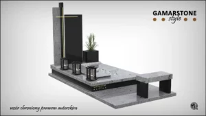Nagrobek granitowy pojedynczy STYLE 015