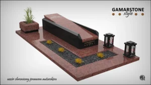 Nagrobek granitowy pojedynczy STYLE 016