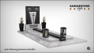 Nagrobek granitowy pojedynczy STYLE 019