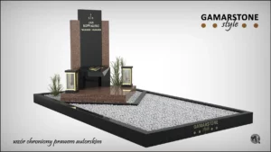 Nagrobek granitowy pojedynczy STYLE 020