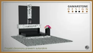 Nagrobek granitowy urnowy / dziecięcy Gardner