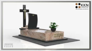 Nagrobek granitowy pojedynczy KKN 001