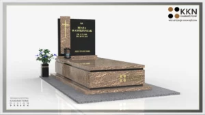 Nagrobek granitowy pojedynczy KKN 002