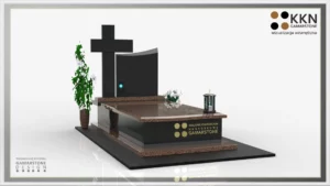 Nagrobek granitowy pojedynczy KKN 003