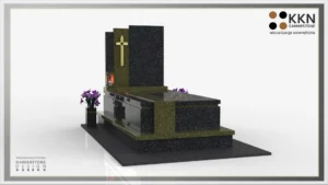 Nagrobek granitowy pojedynczy KKN 005