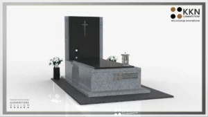 Nagrobek granitowy pojedynczy KKN 008