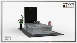 Nagrobek granitowy pojedynczy KKN 010