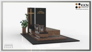 Nagrobek granitowy pojedynczy KKN 012