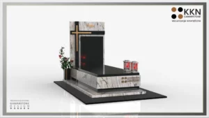 Nagrobek granitowy pojedynczy KKN 015