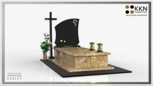 Nagrobek granitowy pojedynczy KKN 016