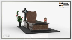 Nagrobek granitowy pojedynczy KKN 017