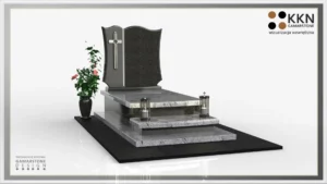 Nagrobek granitowy pojedynczy KKN 018