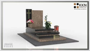 Nagrobek granitowy pojedynczy KKN 020