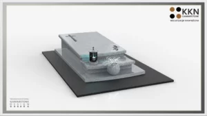 Nagrobek granitowy pojedynczy KKN 021