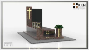 Nagrobek granitowy pojedynczy KKN 022