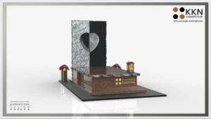 Nagrobek granitowy pojedynczy KKN 024