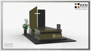 Nagrobek granitowy pojedynczy KKN 025