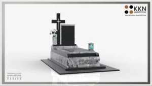 Nagrobek granitowy pojedynczy KKN 034