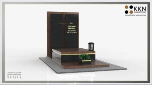 Nagrobek granitowy pojedynczy KKN 037