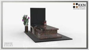 Nagrobek granitowy pojedynczy KKN 038