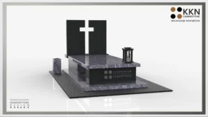 Nagrobek granitowy pojedynczy KKN 039