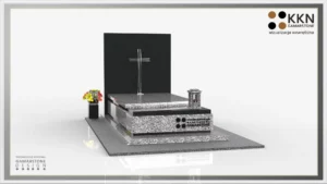 Nagrobek granitowy pojedynczy KKN 040