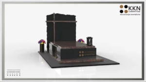 Nagrobek granitowy pojedynczy KKN 042