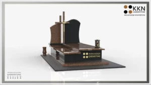 Nagrobek granitowy pojedynczy KKN 045