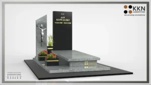 Nagrobek granitowy pojedynczy KKN 048