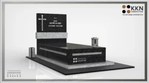 Nagrobek granitowy pojedynczy KKN 049