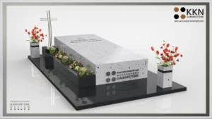 Nagrobek granitowy pojedynczy KKN 054