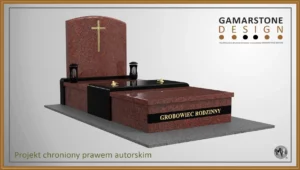 Nagrobek granitowy pojedynczy Kosuro