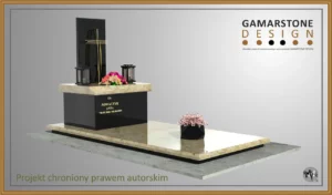 Nagrobek granitowy pojedynczy Majoris