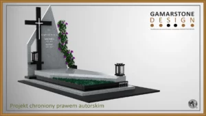 Nagrobek granitowy pojedynczy Montenegro