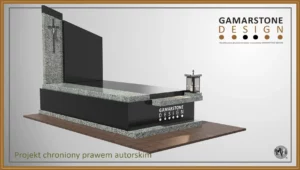 Nagrobek granitowy pojedynczy Odessa